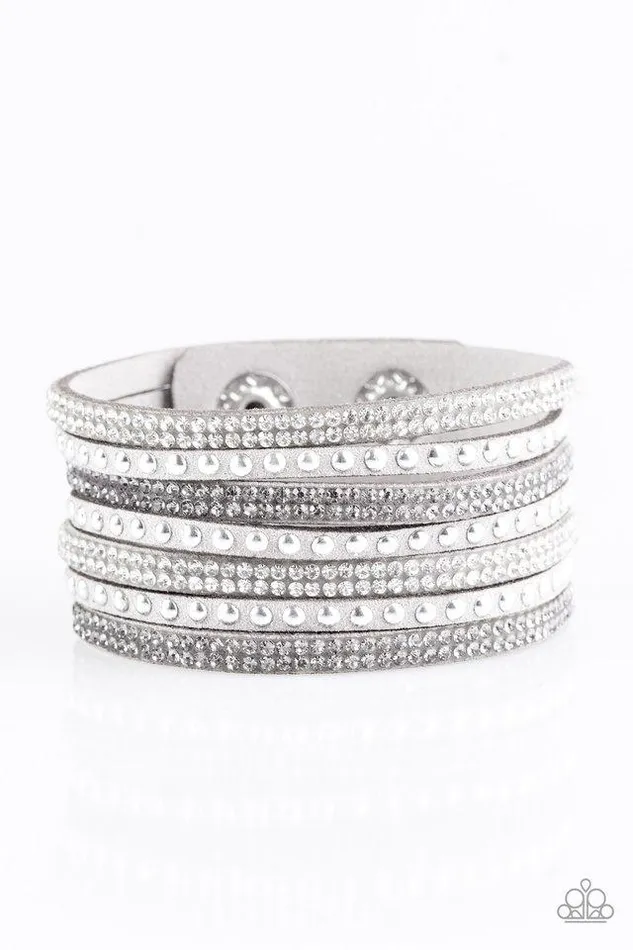 Paparazzi Bracelet Victory Shine Silver Paparazzi Jewelry Bracelets