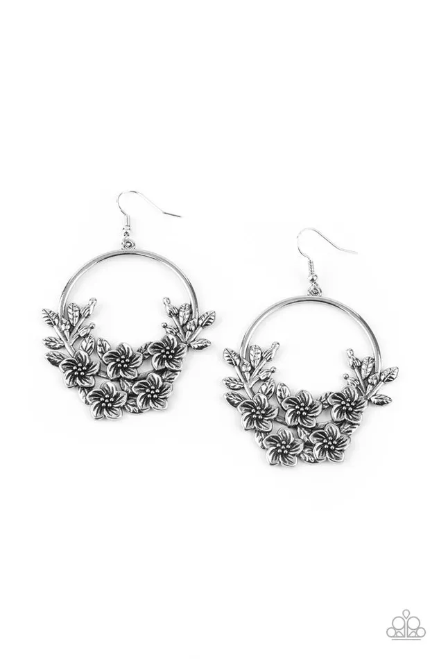 Paparazzi Earring Eden Essence Silver Paparazzi Jewelry Earrings Paparazzi Earring Eden Essence Silver Paparazzi Jewelry Earrings