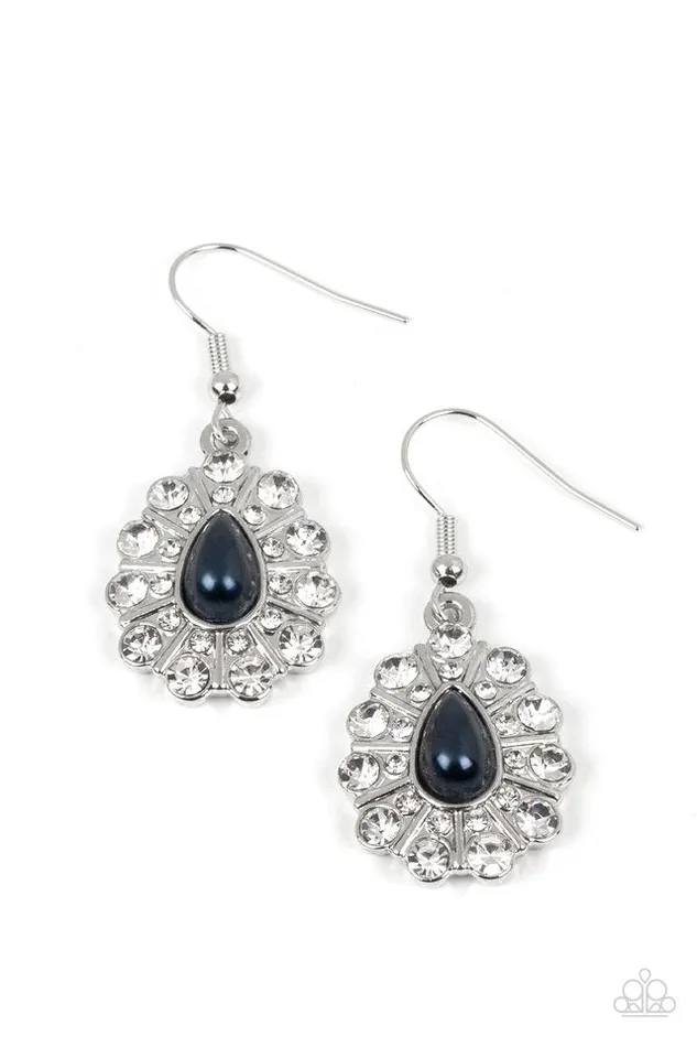 Paparazzi Earring Extroverted Elegance Blue Paparazzi Jewelry Earrings Paparazzi Earring Extroverted Elegance Blue Paparazzi Jewelry Earrings