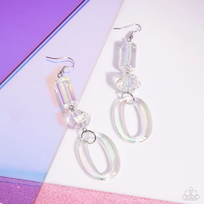 Paparazzi Earring Iridescent Infatuation Multi Paparazzi Jewelry Earrings Paparazzi Earring Iridescent Infatuation Multi Paparazzi Jewelry Earrings