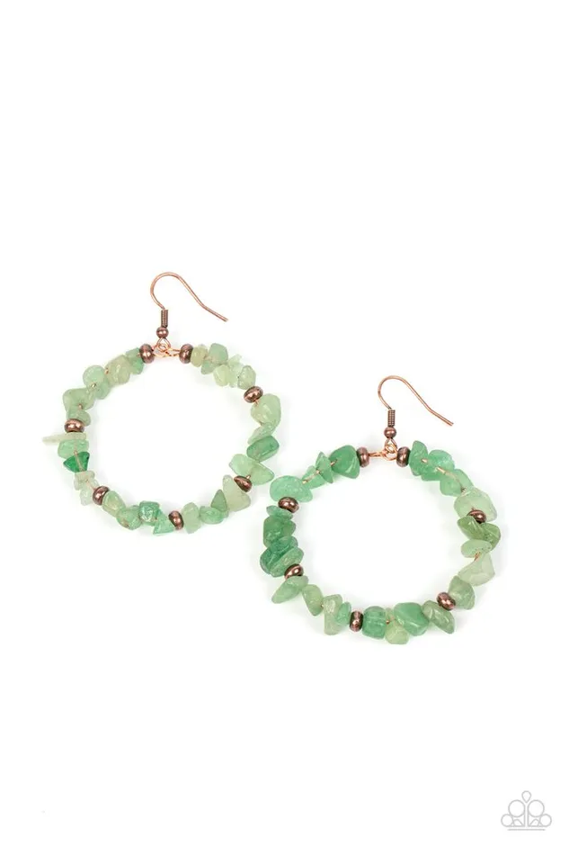 Paparazzi Earring Mineral Mantra Green Paparazzi Jewelry Earrings Paparazzi Earring Mineral Mantra Green Paparazzi Jewelry Earrings