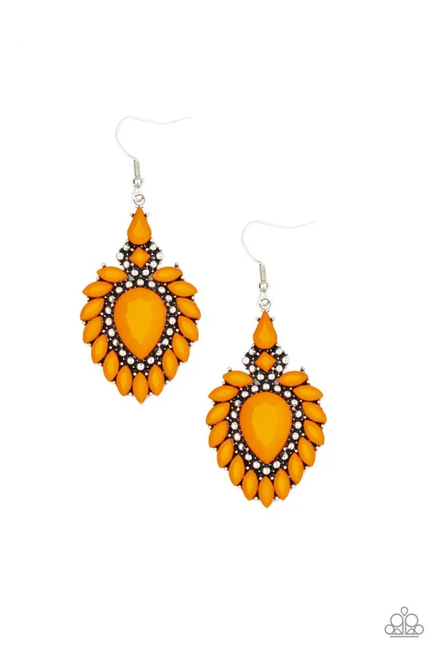 Paparazzi Earring The LIONESS Den Orange Paparazzi Jewelry Earrings Paparazzi Earring The LIONESS Den Orange Paparazzi Jewelry Earrings