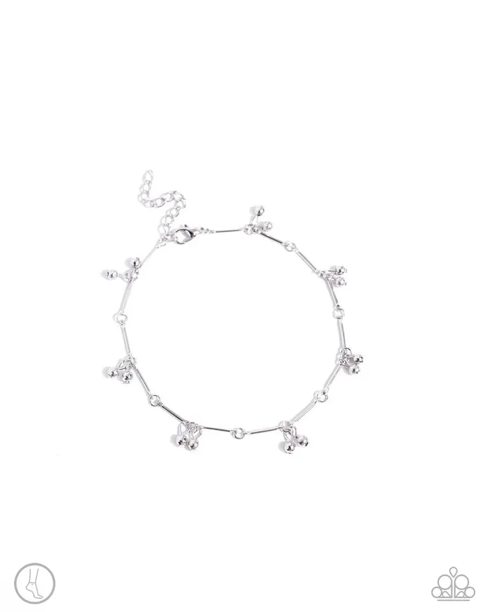 Paparazzi Jewelry Bracelets Paparazzi Bracelet A SMILE A Minute Silver Paparazzi Jewelry Bracelets Paparazzi Bracelet A SMILE A Minute Silver