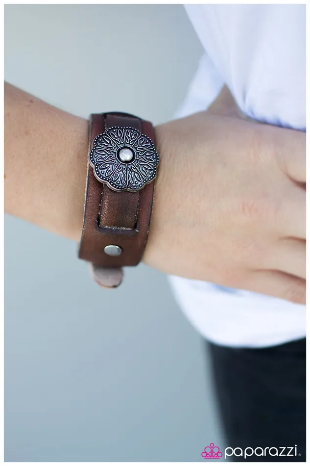 Paparazzi Jewelry Bracelets Paparazzi Bracelet Adios Muchachos Brown