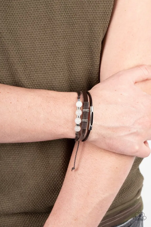 Paparazzi Jewelry Bracelets Paparazzi Bracelet Amplified Aloha White