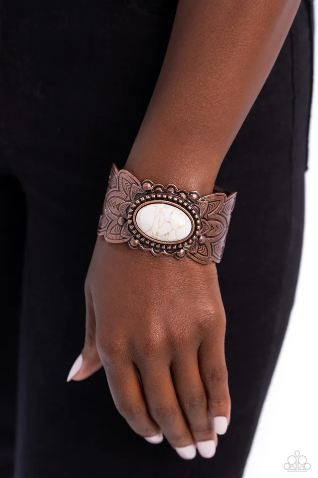 Paparazzi Jewelry Bracelets Paparazzi Bracelet Dallas Dcor Copper