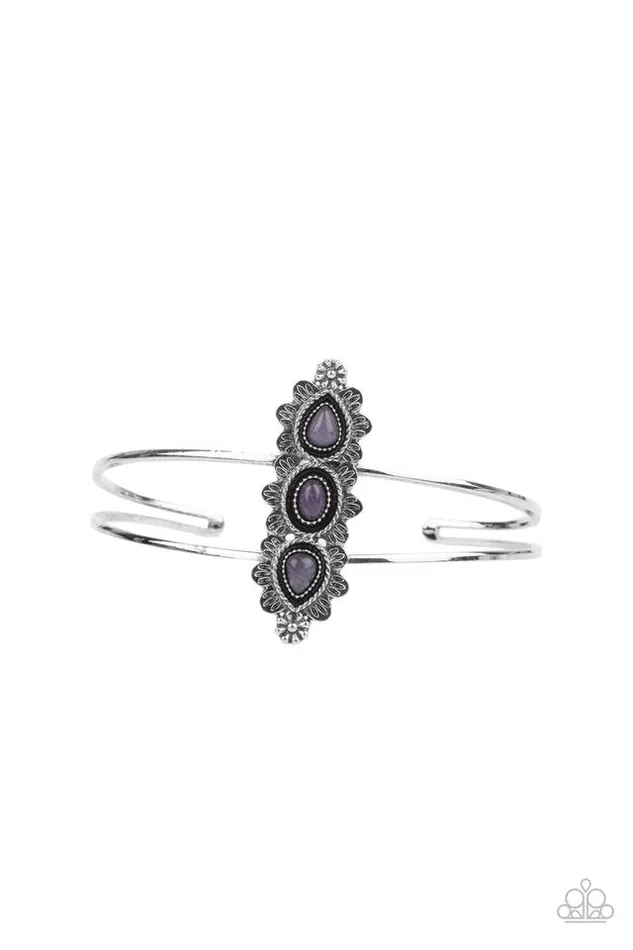 Paparazzi Jewelry Bracelets Paparazzi Bracelet Fairytale Flowerbeds Purple Paparazzi Jewelry Bracelets Paparazzi Bracelet Fairytale Flowerbeds Purple