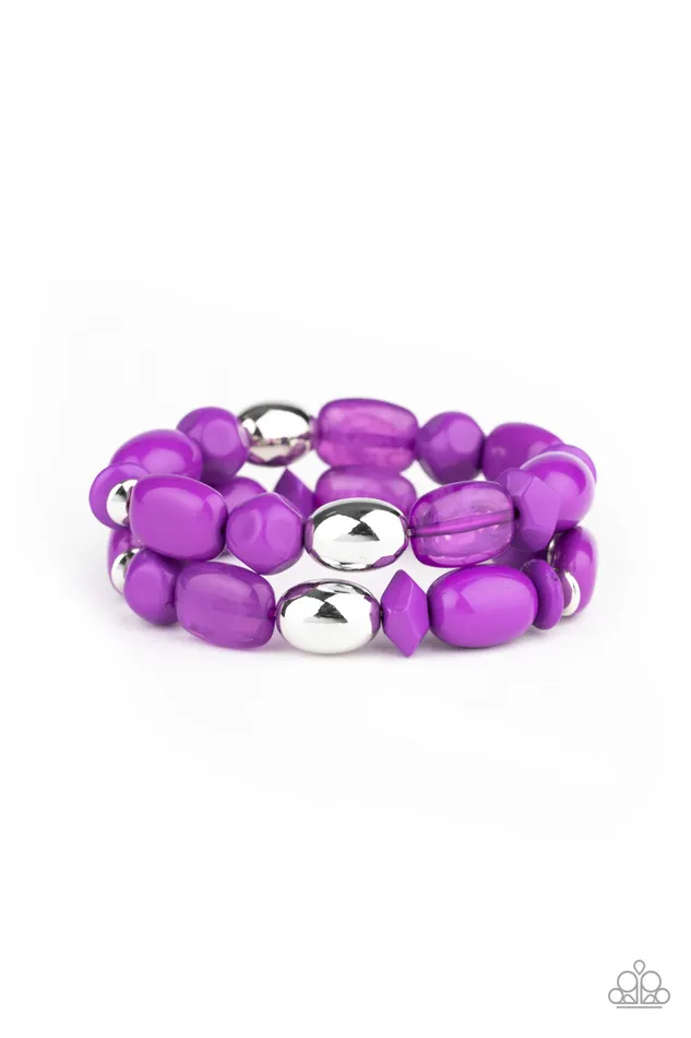 Paparazzi Jewelry Bracelets Paparazzi Bracelet Fruity Flavor Purple