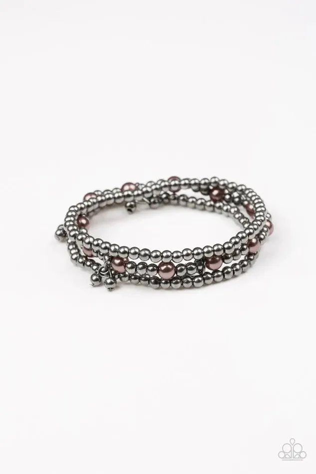 Paparazzi Jewelry Bracelets Paparazzi Bracelet GRANDIOSE Slam Black