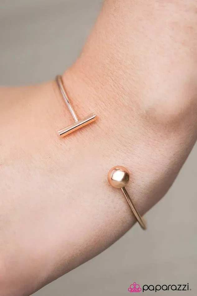 Paparazzi Jewelry Bracelets Paparazzi Bracelet How BARE You Rose Gold