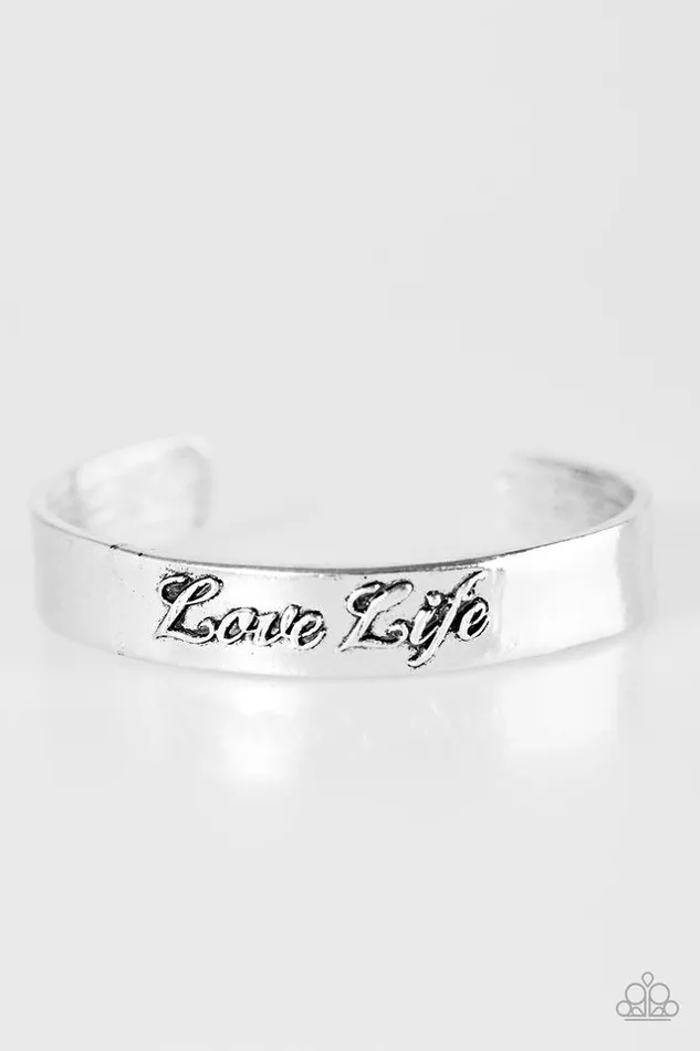 Paparazzi Jewelry Bracelets Paparazzi Bracelet Live To The Fullest Silver