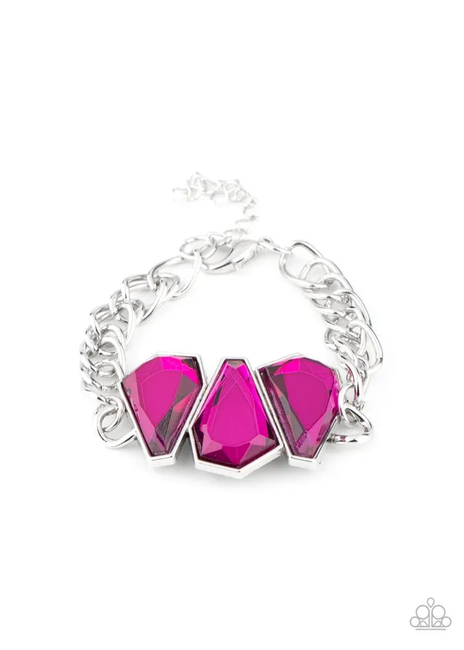 Paparazzi Jewelry Bracelets Paparazzi Bracelet Raw Radiance Pink Paparazzi Jewelry Bracelets Paparazzi Bracelet Raw Radiance Pink