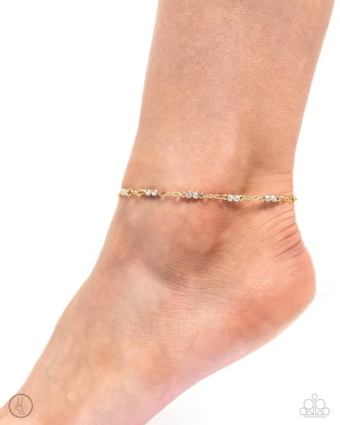 Paparazzi Jewelry Bracelets Paparazzi Bracelet Simple Sass Gold