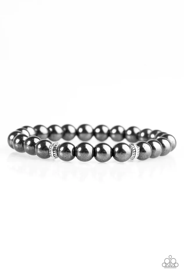 Paparazzi Jewelry Bracelets Paparazzi Bracelet Solace Black