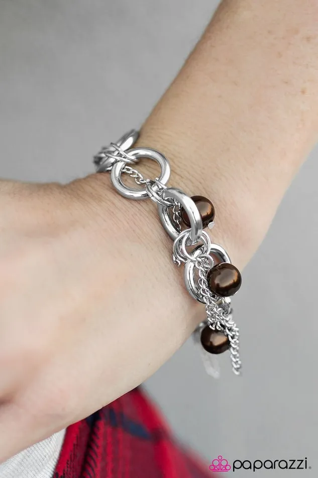 Paparazzi Jewelry Bracelets Paparazzi Bracelet Tassel Me This Brown