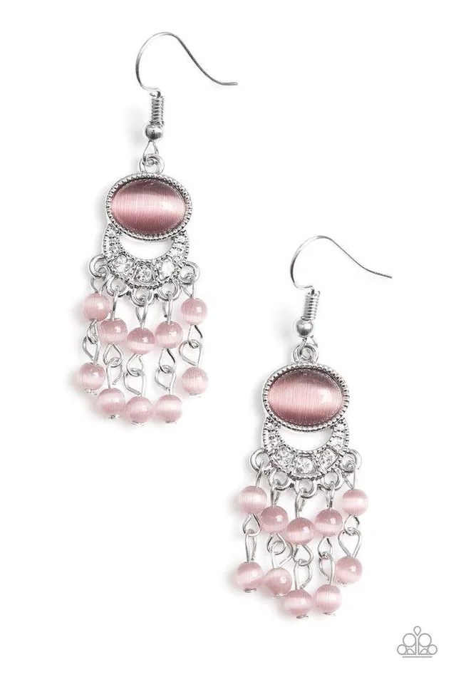 Paparazzi Jewelry Earrings Paparazzi Earring A Spring State Of Mind Purple