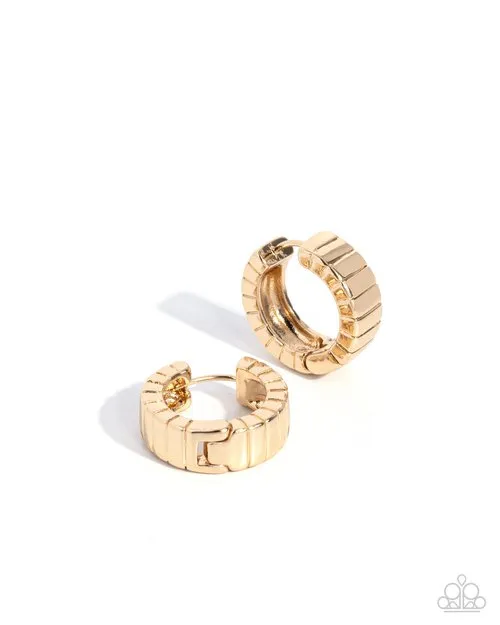 Paparazzi Jewelry Earrings Paparazzi Earring BOLD Up Gold Paparazzi Jewelry Earrings Paparazzi Earring BOLD Up Gold