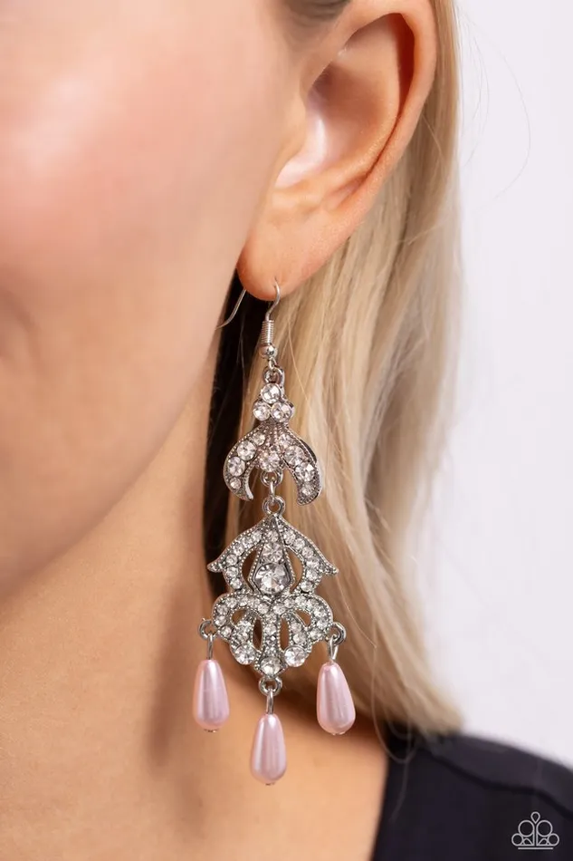 Paparazzi Jewelry Earrings Paparazzi Earring Cosmopolitan Combo Pink