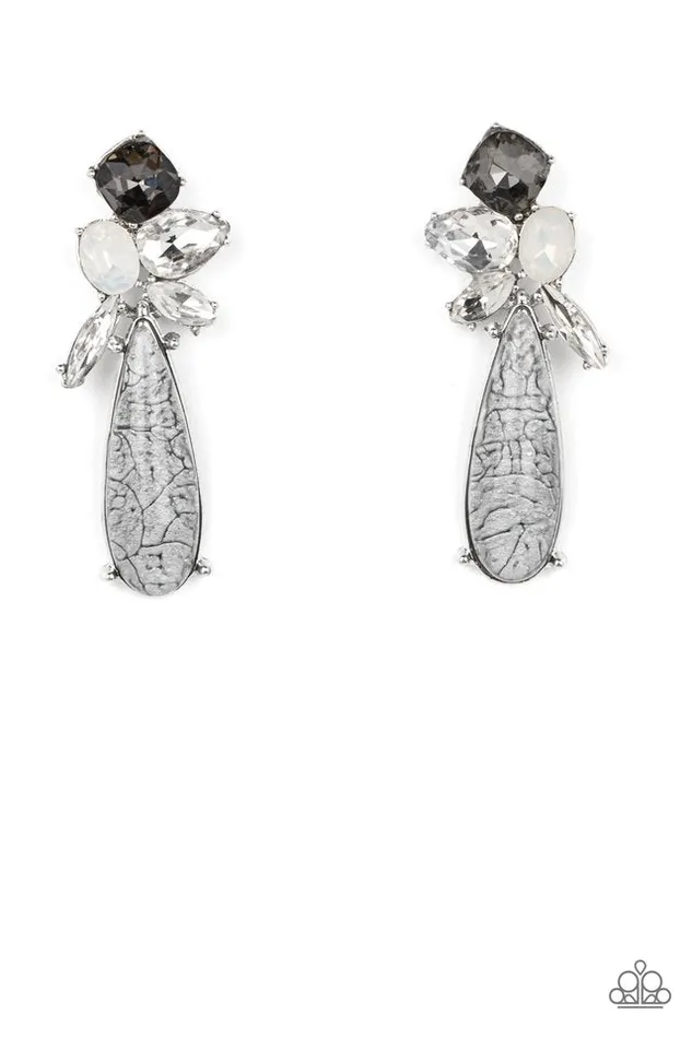 Paparazzi Jewelry Earrings Paparazzi Earring DIY Dazzle Silver