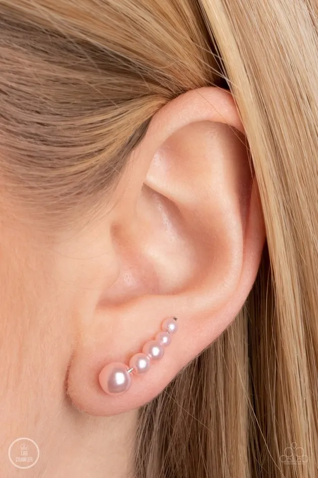Paparazzi Jewelry Earrings Paparazzi Earring Dropping into Divine Pink