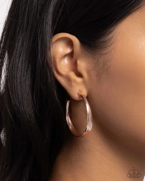 Paparazzi Jewelry Earrings Paparazzi Earring Layover Leader Gold