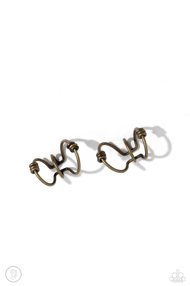 Paparazzi Jewelry Earrings Paparazzi Earring Mobile Maven Brass Paparazzi Jewelry Earrings Paparazzi Earring Mobile Maven Brass