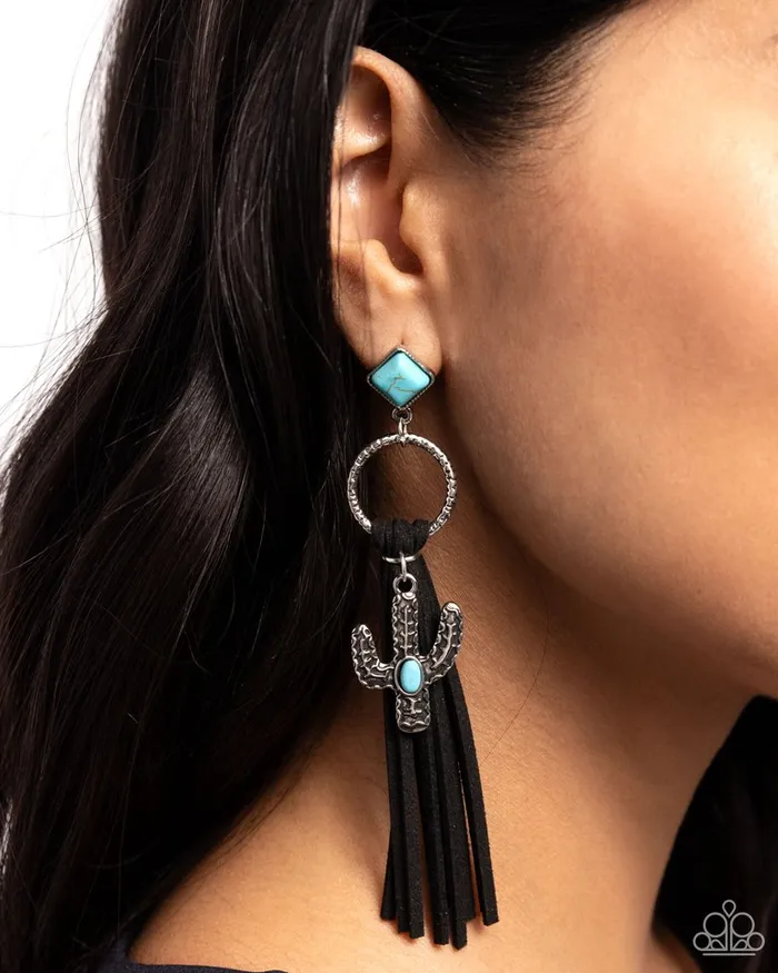 Paparazzi Jewelry Earrings Paparazzi Earring Southwestern Season Black