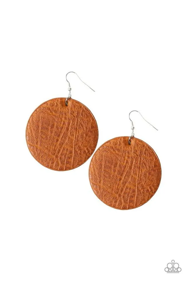 Paparazzi Jewelry Earrings Paparazzi Earring Trend Friends Brown