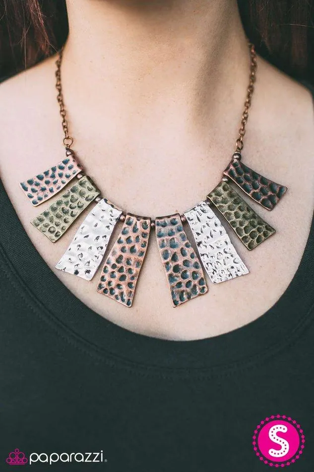 Paparazzi Jewelry Necklaces Paparazzi Necklace A Fan of the Tribe