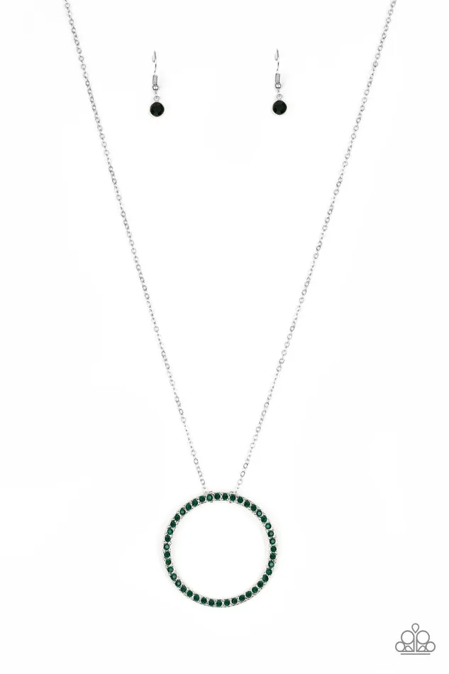 Paparazzi Jewelry Necklaces Paparazzi Necklace Center Of Attention Green