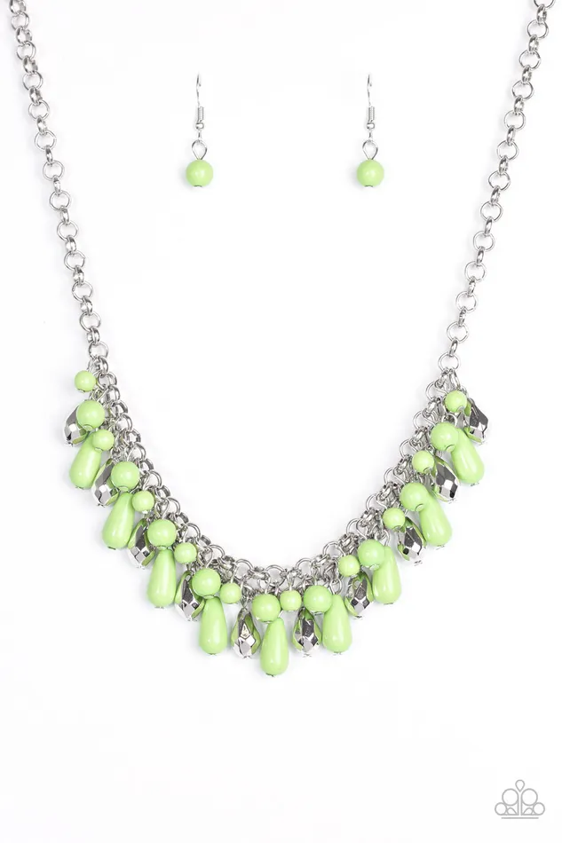 Paparazzi Jewelry Necklaces Paparazzi Necklace Coastal Cabanas Green Paparazzi Jewelry Necklaces Paparazzi Necklace Coastal Cabanas Green