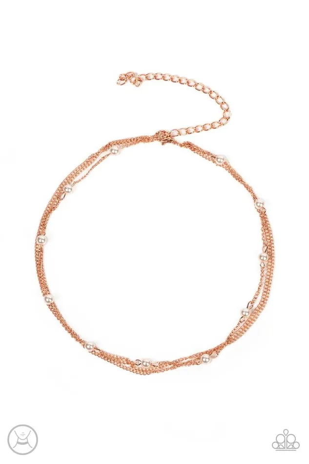 Paparazzi Jewelry Necklaces Paparazzi Necklace Daintily Dapper Copper Paparazzi Jewelry Necklaces Paparazzi Necklace Daintily Dapper Copper