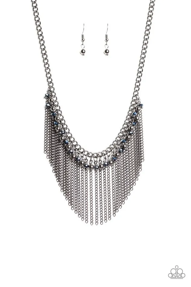 Paparazzi Jewelry Necklaces Paparazzi Necklace Divinely Diva Blue