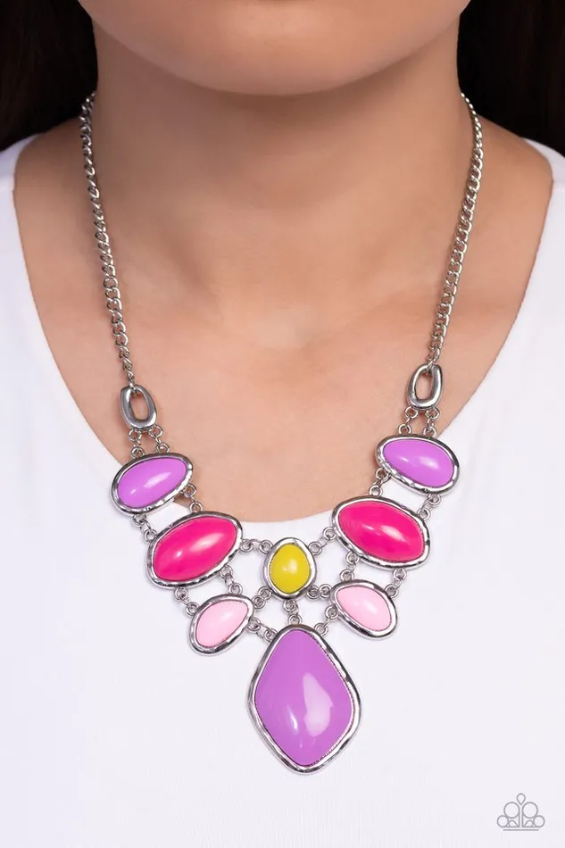 Paparazzi Jewelry Necklaces Paparazzi Necklace Dreamily Decked Out Multi
