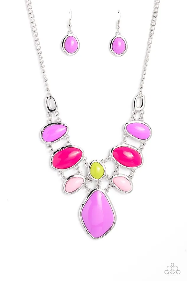 Paparazzi Jewelry Necklaces Paparazzi Necklace Dreamily Decked Out Multi Paparazzi Jewelry Necklaces Paparazzi Necklace Dreamily Decked Out Multi