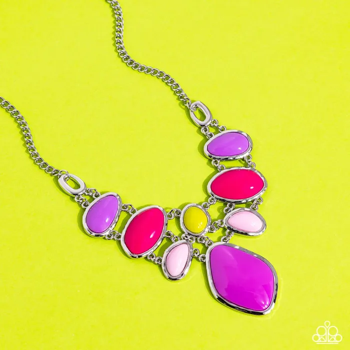 Paparazzi Jewelry Necklaces Paparazzi Necklace Dreamily Decked Out Multi Paparazzi Jewelry Necklaces Paparazzi Necklace Dreamily Decked Out Multi