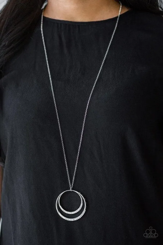 Paparazzi Jewelry Necklaces Paparazzi Necklace Front and EPICENTER White