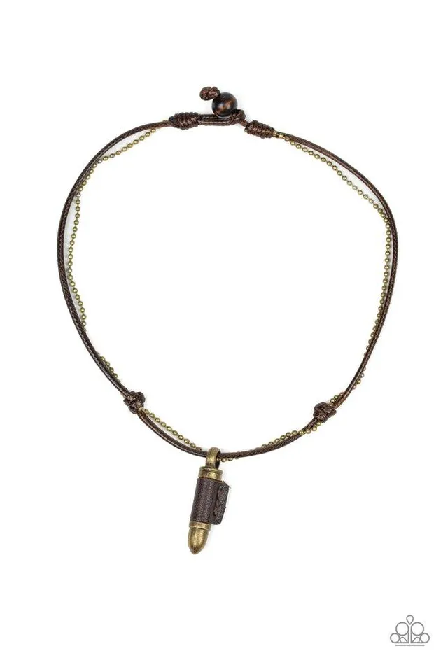 Paparazzi Jewelry Necklaces Paparazzi Necklace Magic Bullet Brass