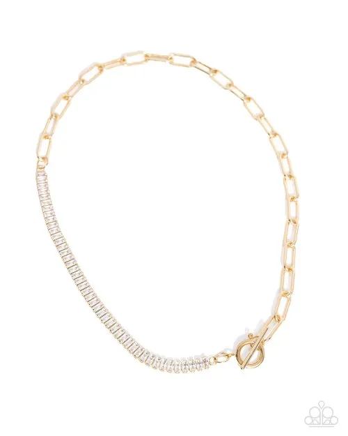 Paparazzi Jewelry Necklaces Paparazzi Necklace Mismatched Monarchy Gold Paparazzi Jewelry Necklaces Paparazzi Necklace Mismatched Monarchy Gold