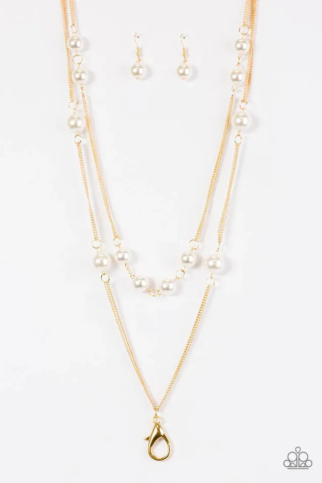 Paparazzi Jewelry Necklaces Paparazzi Necklace My Main GLAM White