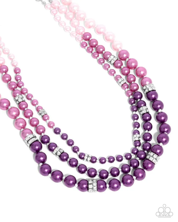 Paparazzi Jewelry Necklaces Paparazzi Necklace Ombr Ornament Purple Paparazzi Jewelry Necklaces Paparazzi Necklace Ombr Ornament Purple