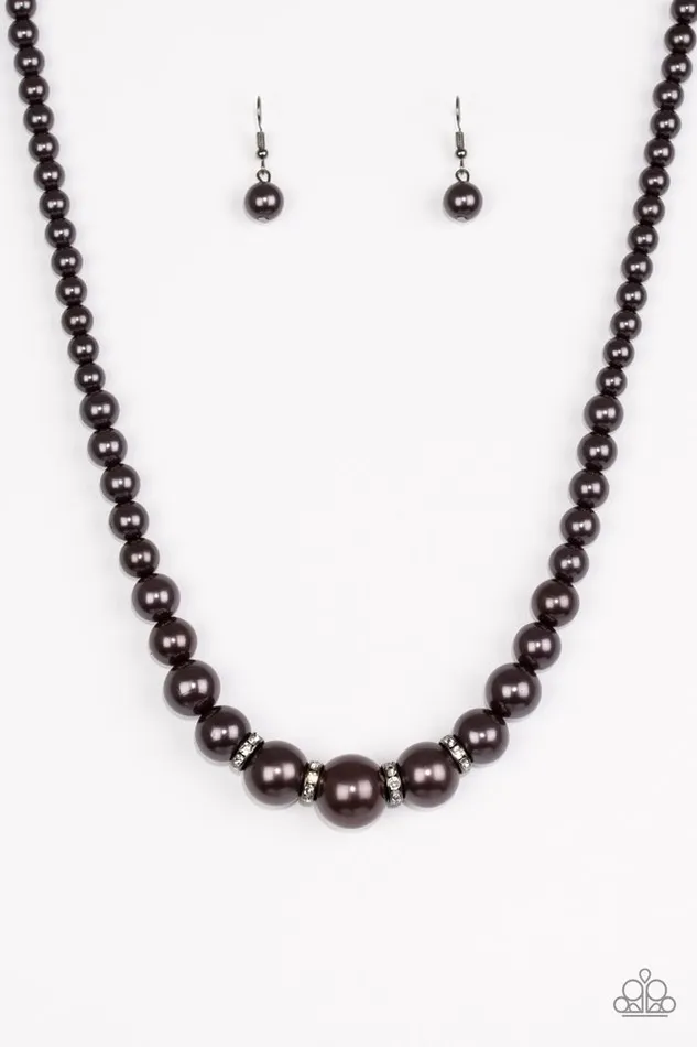 Paparazzi Jewelry Necklaces Paparazzi Necklace Party Pearls Black Paparazzi Jewelry Necklaces Paparazzi Necklace Party Pearls Black