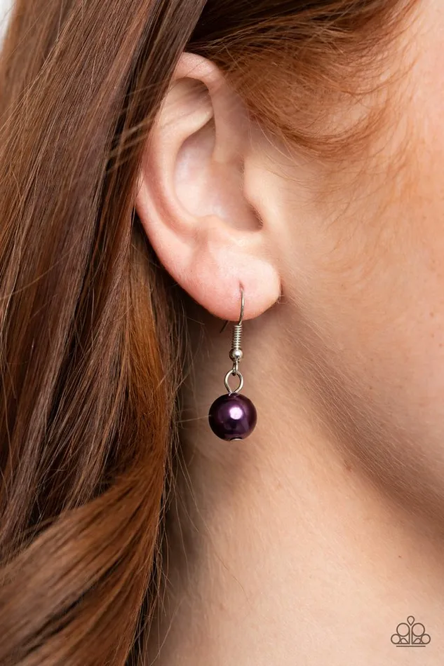 Paparazzi Jewelry Necklaces Paparazzi Necklace Prim and POLISHED Purple