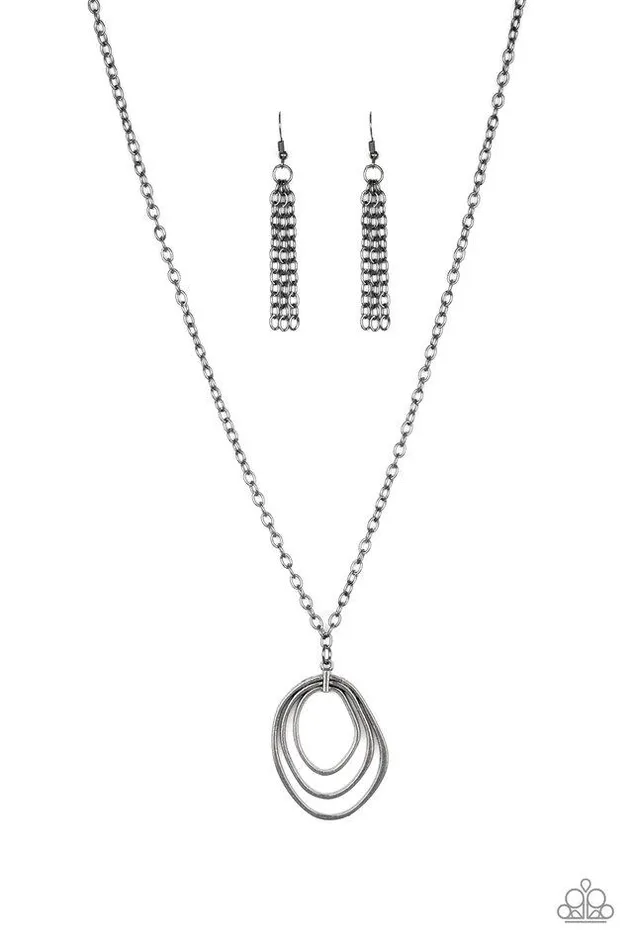 Paparazzi Jewelry Necklaces Paparazzi Necklace Relic Redux Black