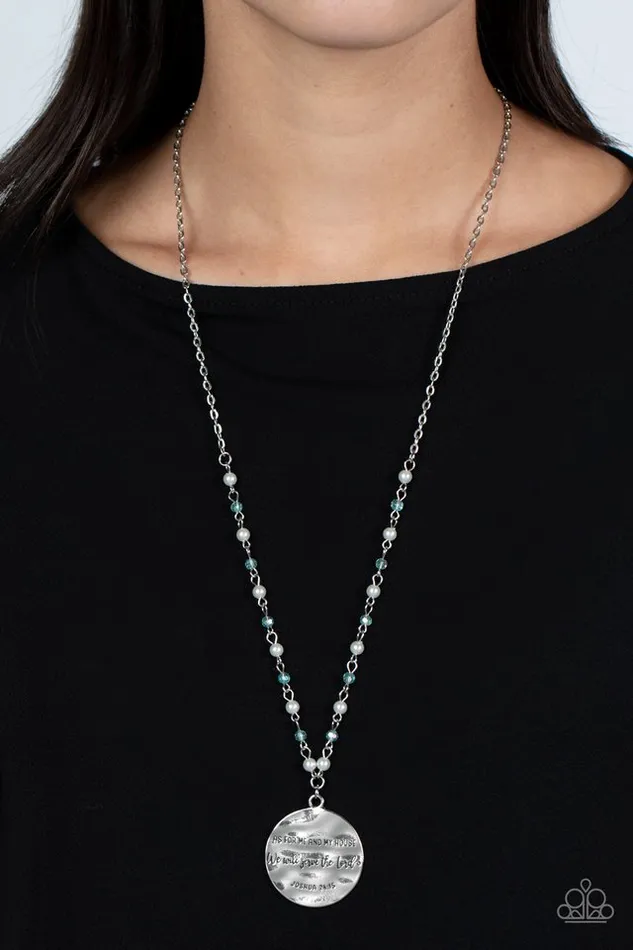Paparazzi Jewelry Necklaces Paparazzi Necklace Serving the Lord Blue