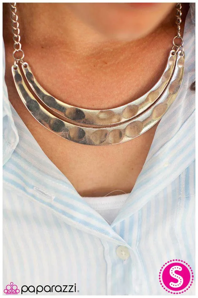 Paparazzi Jewelry Necklaces Paparazzi Necklace Smooth Talker Silver