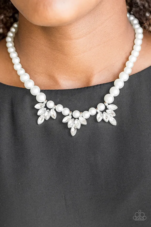 Paparazzi Jewelry Necklaces Paparazzi Necklace Society Socialite White
