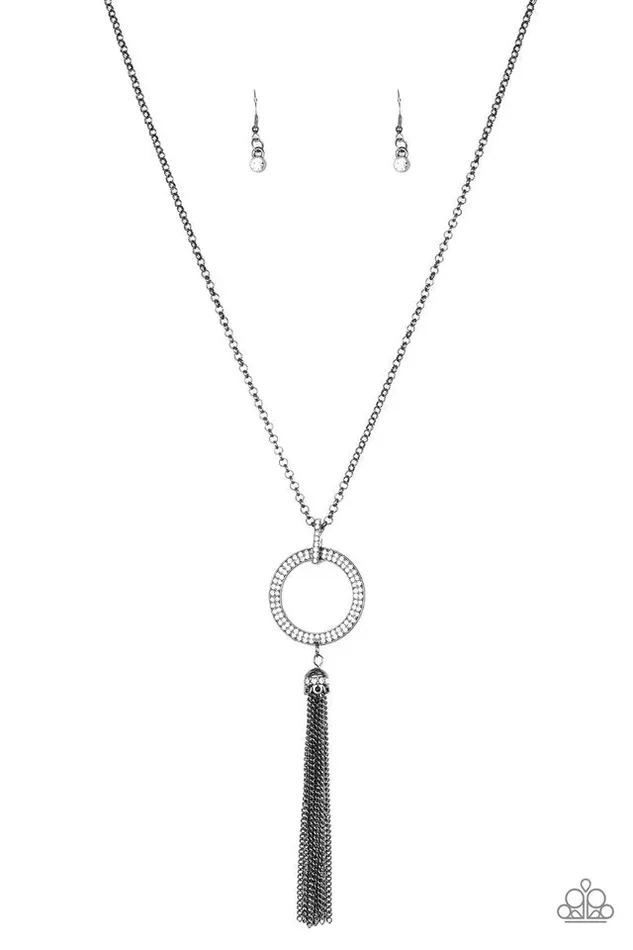 Paparazzi Jewelry Necklaces Paparazzi Necklace Straight To The Top Black Paparazzi Jewelry Necklaces Paparazzi Necklace Straight To The Top Black