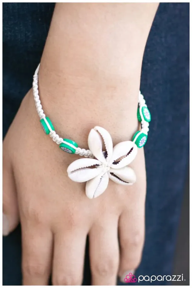 Paparazzi Jewelry Paparazzi Bracelet Down In Kokomo Green Bracelets