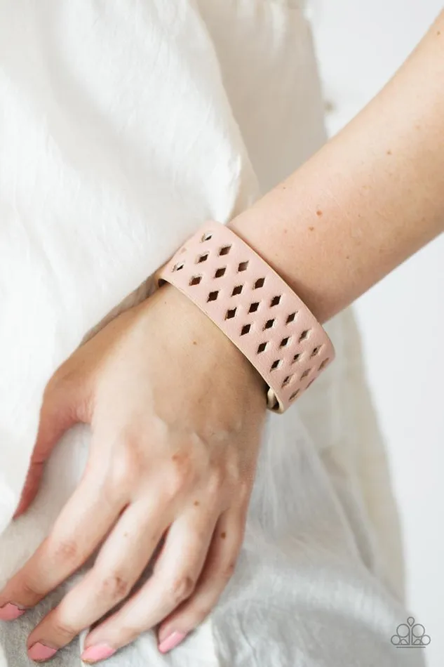 Paparazzi Jewelry Paparazzi Bracelet Glamp Champ Pink Bracelets
